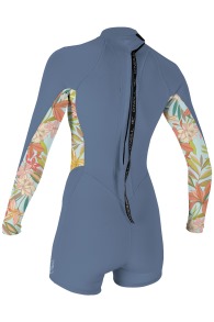 ONeill-Bahia 2/1 Backzip L/S Shorty Wetsuit