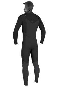 ONeill-Hyperfreak 5/4+ Chest Zip Hooded Wetsuit