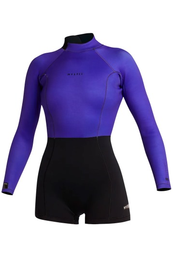 Mystic-Lunar Longarm Shorty 2/2 Backzip Women 2024 Wetsuit