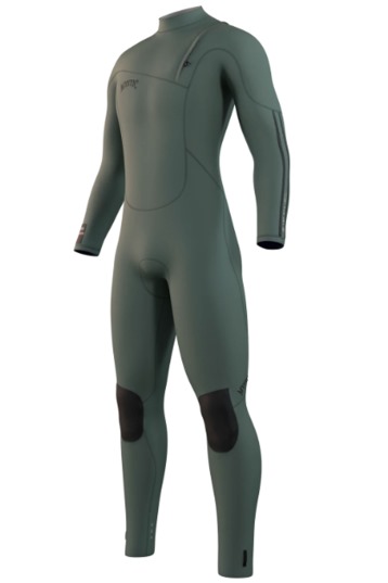 The One 5/3 2023 Zipfree Wetsuit L: Dark Olive