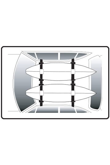 FCS Surf-Soft Racks Cam Lock Double