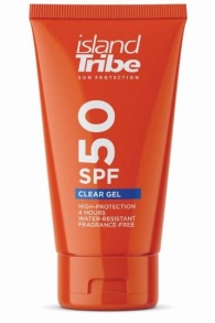 Island Tribe-SPF 50 Clear Gel 100ml Sunscreen