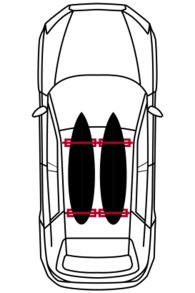 Mystic-Roofrack System Double V2