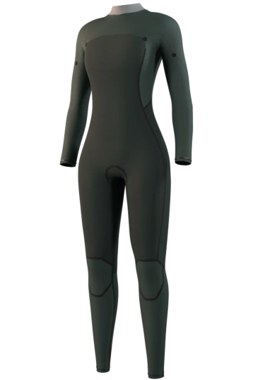 Mystic-Haven 5/3 Double Frontzip Women Wetsuit