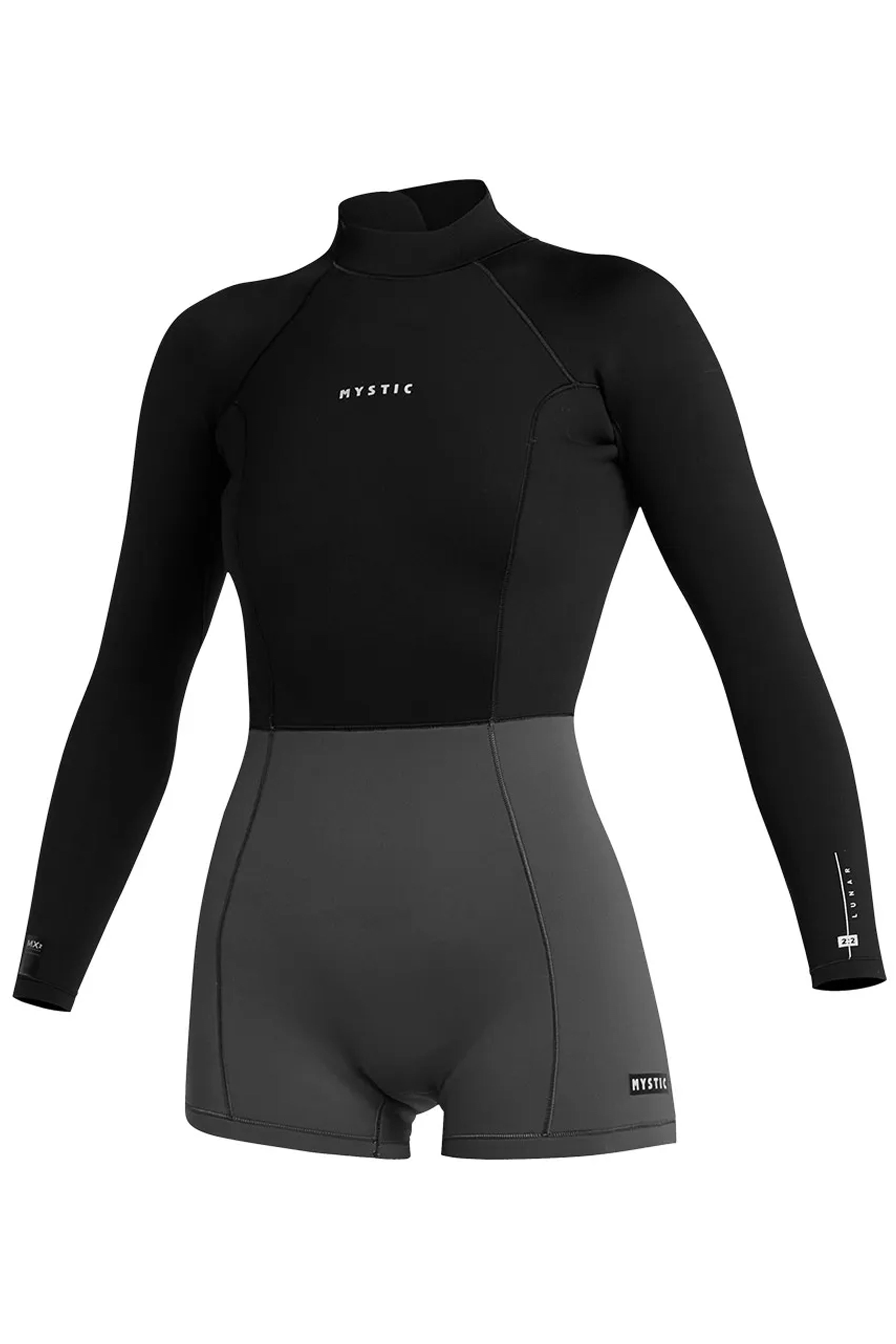 Mystic-Lunar Longarm Shorty 2/2 Backzip Women 2024 Wetsuit