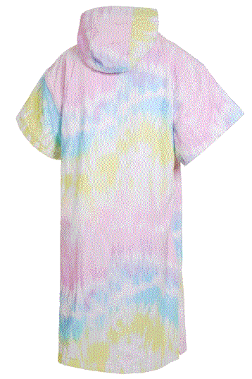 Mystic-Poncho Velours AOP