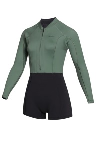 Mystic-Lunar Longarm Shorty 2/2 Frontzip Woman 2023 Wetsuit