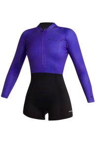 Mystic-Lunar Longarm Shorty 2/2 Frontzip Women 2024 Wetsuit