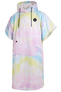 Mystic-Poncho Velours AOP