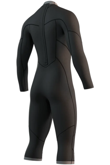 Mystic-Brand Longarm Shortleg 3/2 Backzip Wetsuit