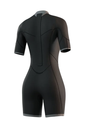 Mystic-Brand Shorty 3/2 Backzip 2025 Women Wetsuit