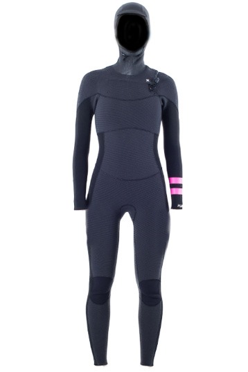 Hurley-Plus 5/3 Frontzip Hooded Women Wetsuit