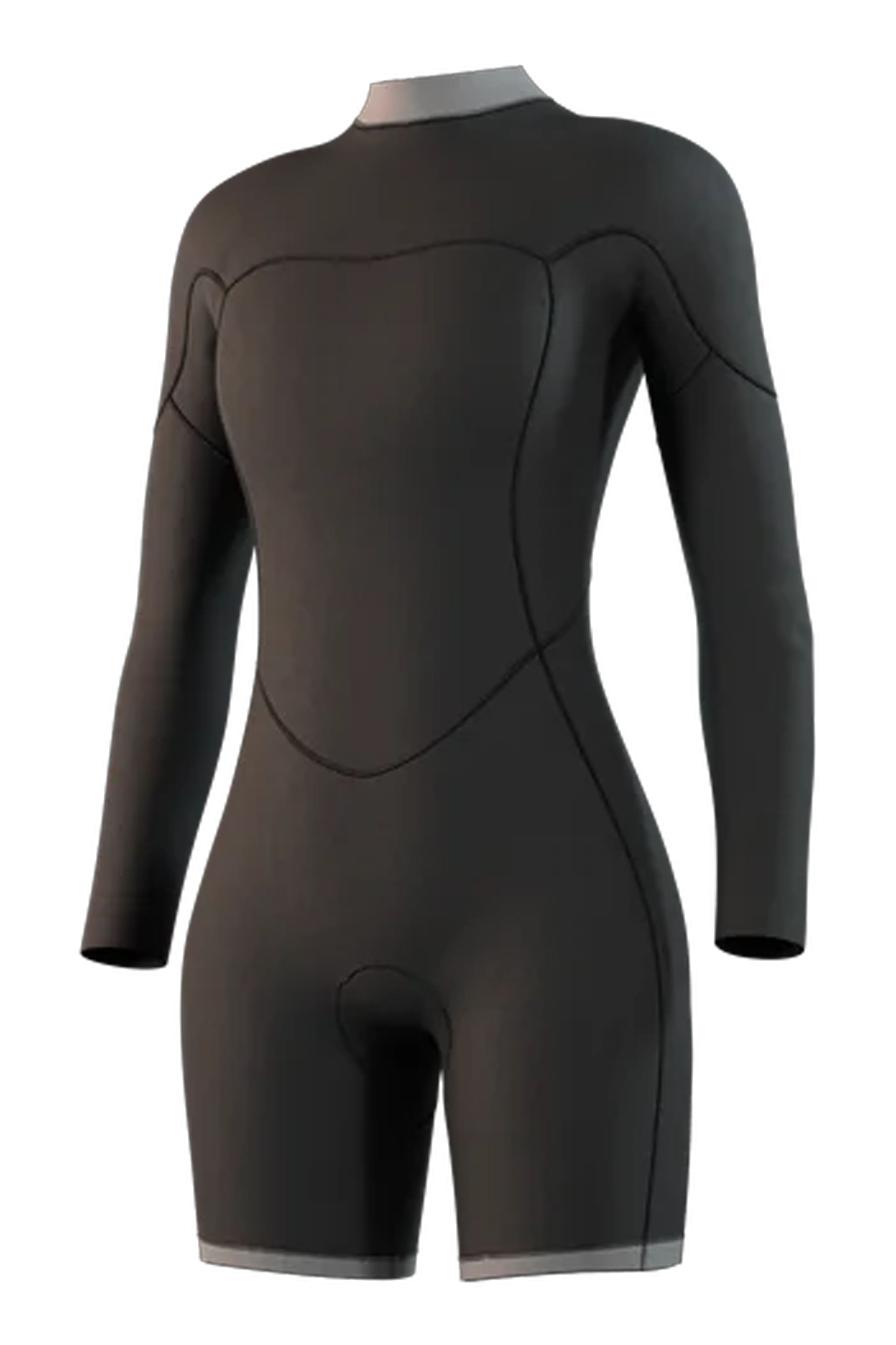 Mystic-Brand Longarm Shorty 3/2 Backzip 2025 Women Wetsuit