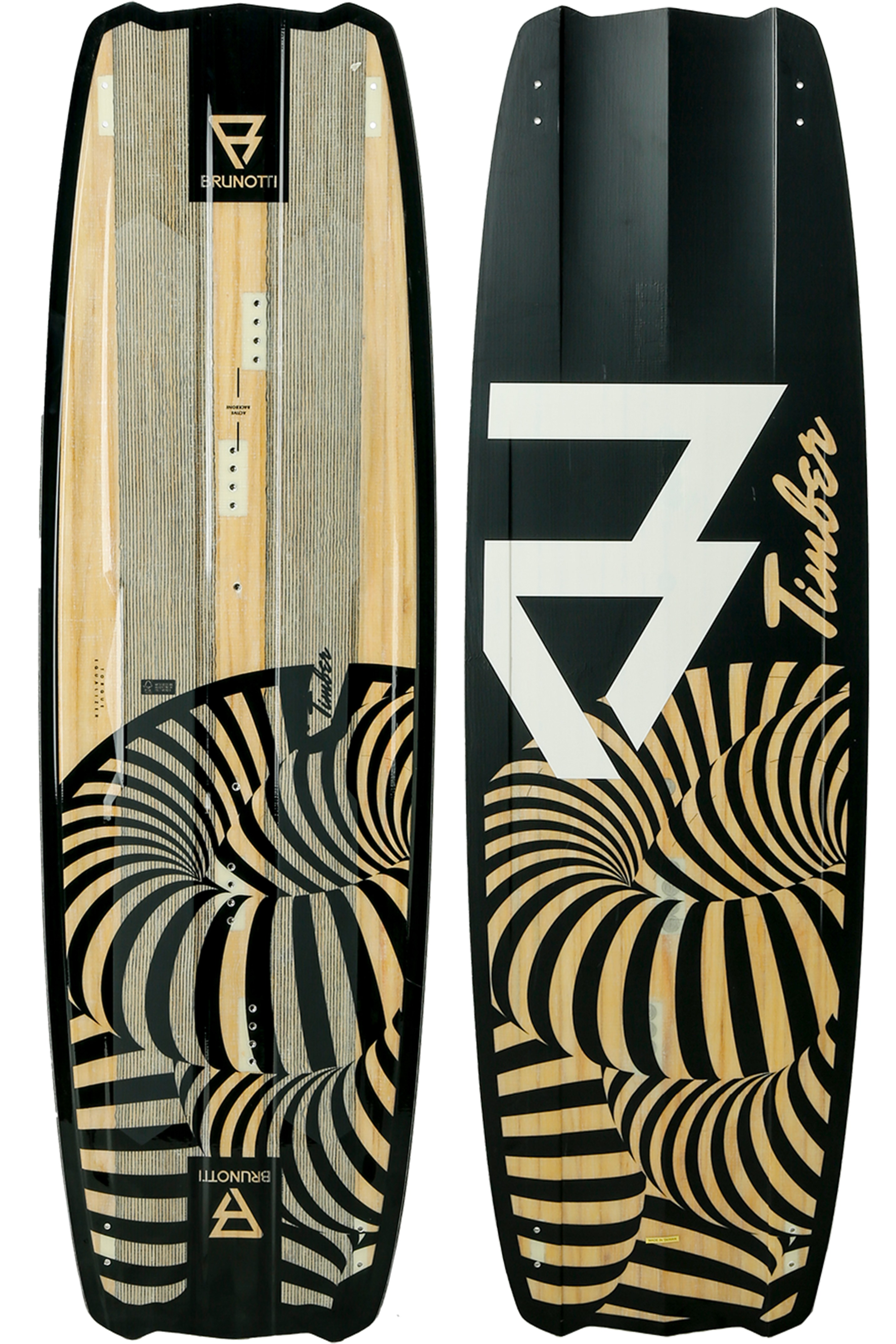 Brunotti-Dimension Timber 2023 Kiteboard