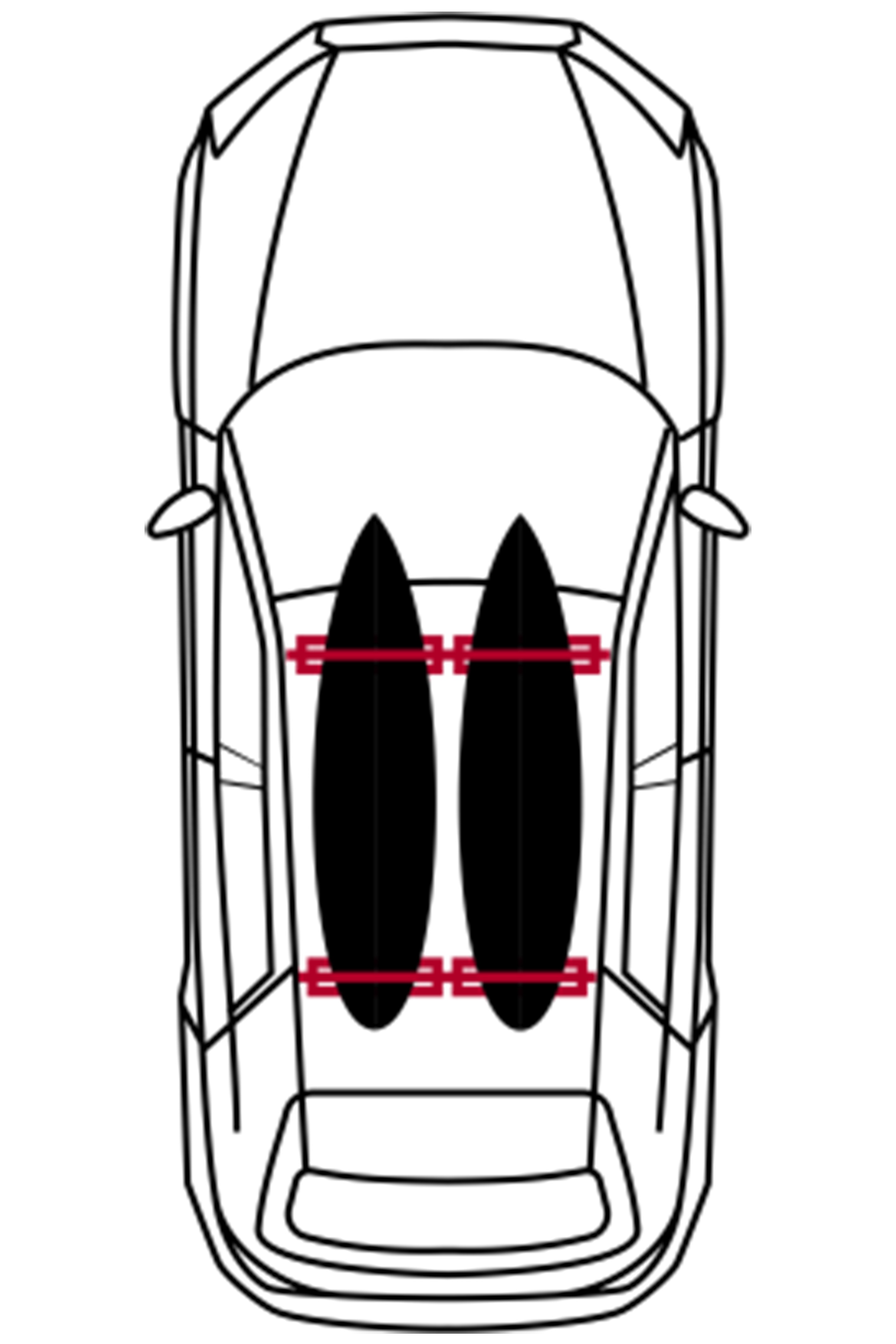 Mystic-Roofrack System Double V2