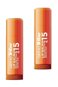 Island Tribe-Lip Balm SPF 15 Twinpack