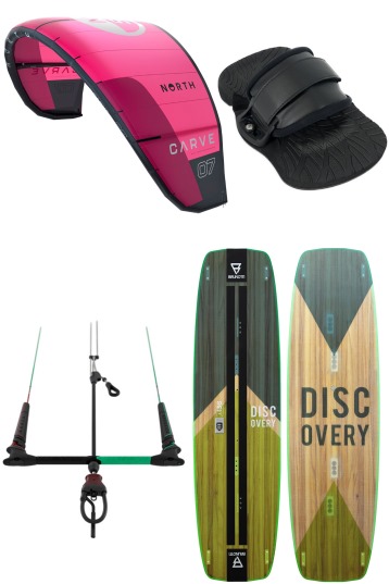 North-Carve 2024 + Discovery Kitesurf Set