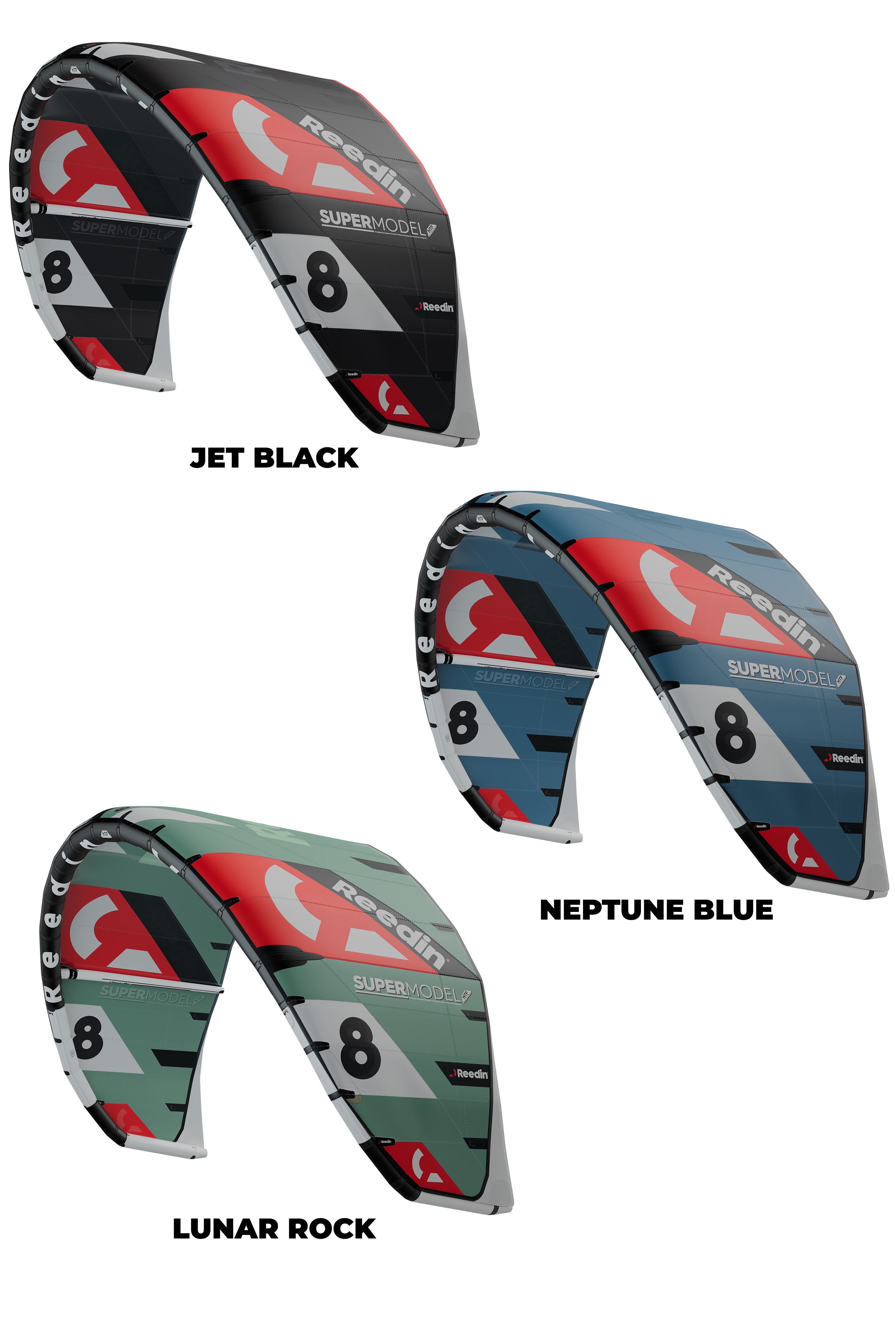 Reedin Kiteboarding-Super Model HTF 2023 + Super E V4 Kitesurf Set