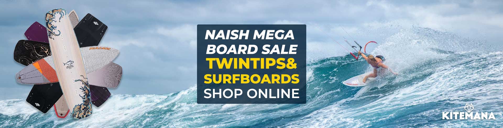 Naish Mega Sale Kiteboards